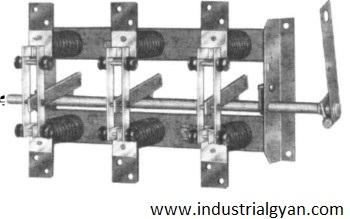 Construction of the isolator Switch 