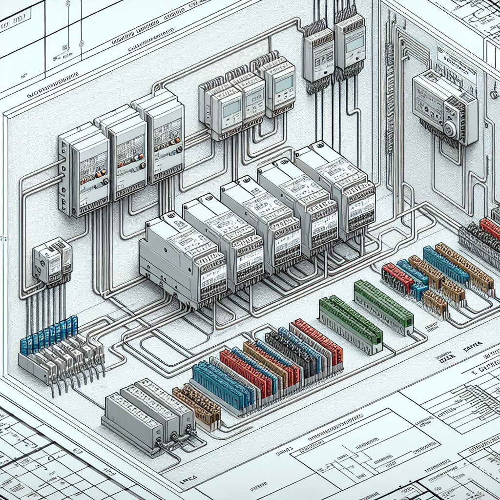 PLC wiring - technical diagram and overview