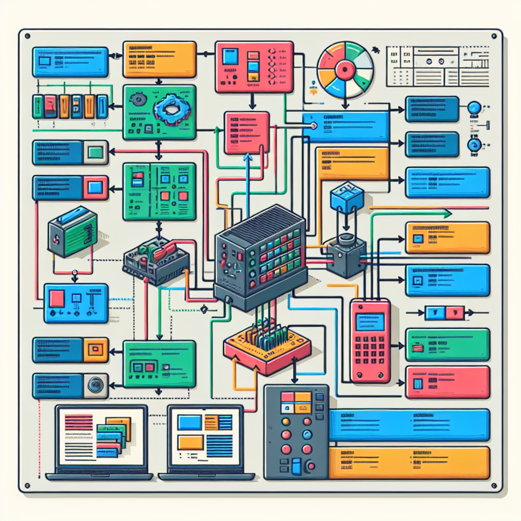PLC programming - technical diagram and overview
