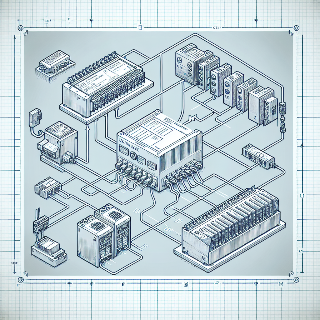PLC programming - technical diagram and overview