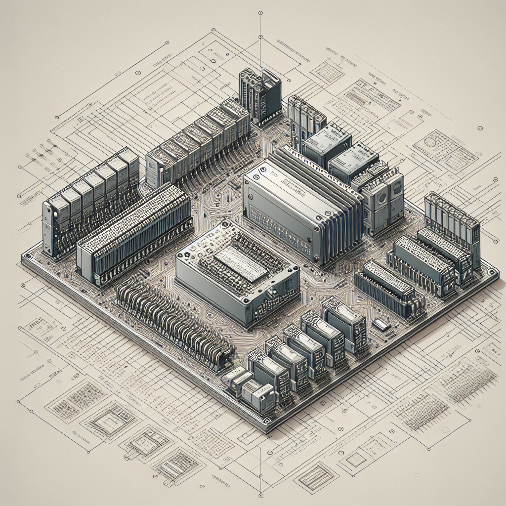 PLC troubleshooting - technical diagram and overview