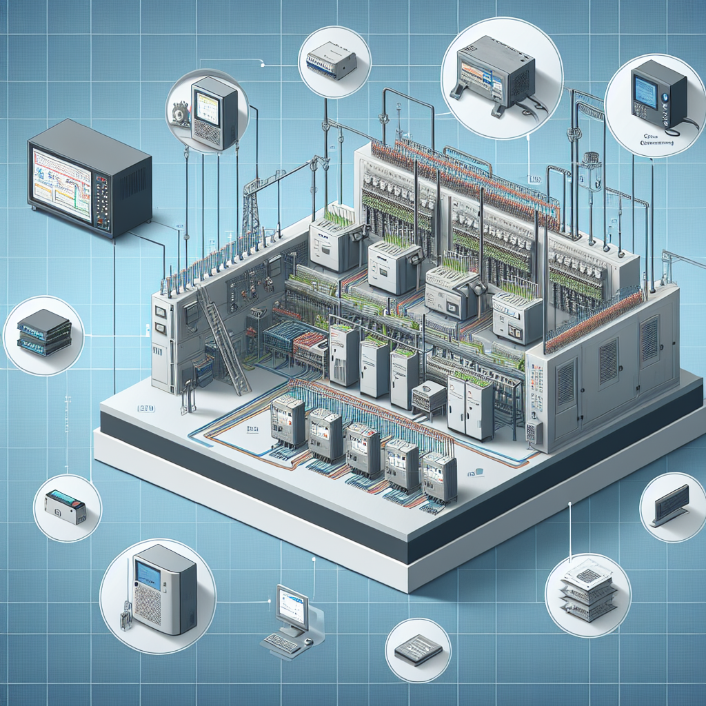 SCADA system - technical diagram and overview