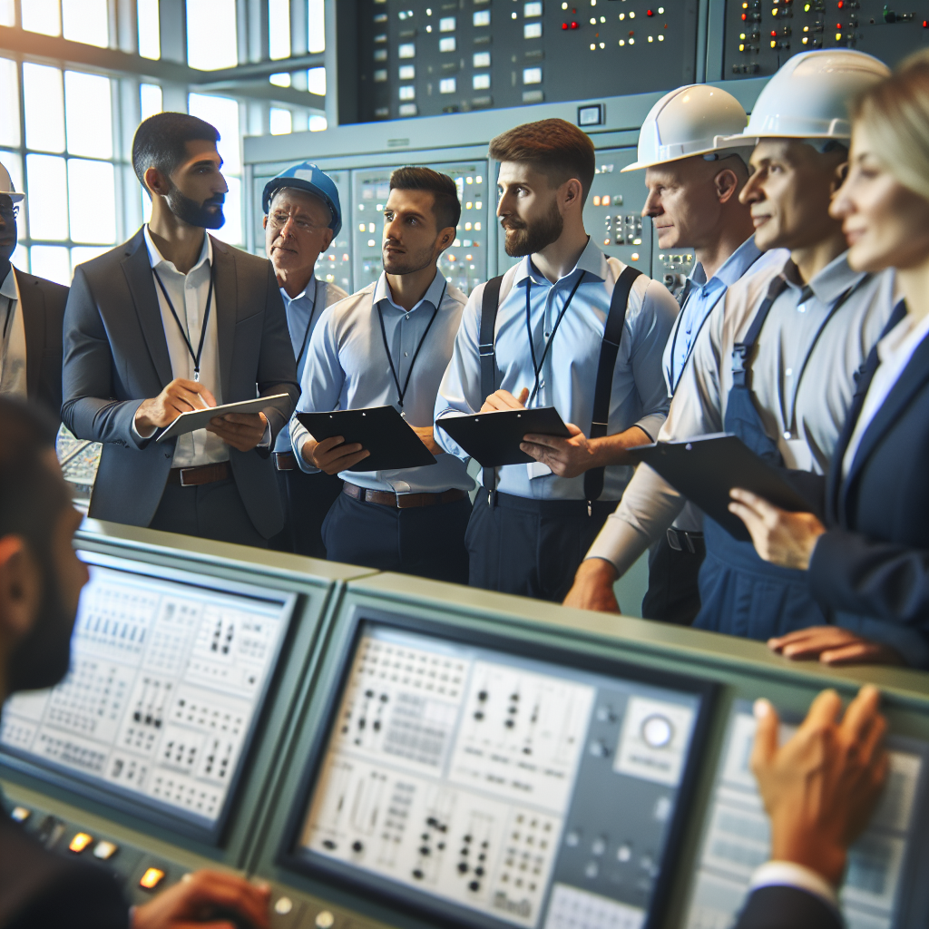 SCADA system - practical illustration and example