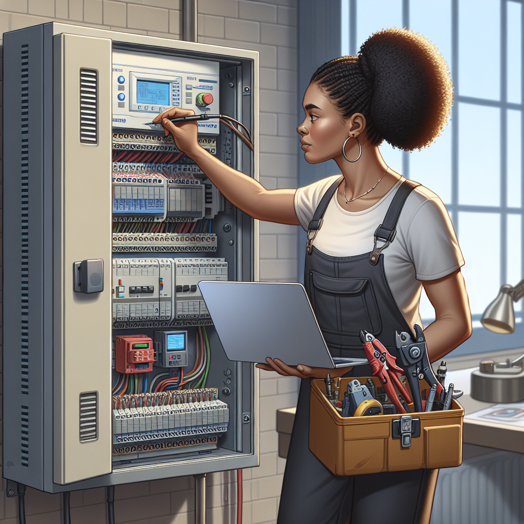 PLC programming - practical illustration and example