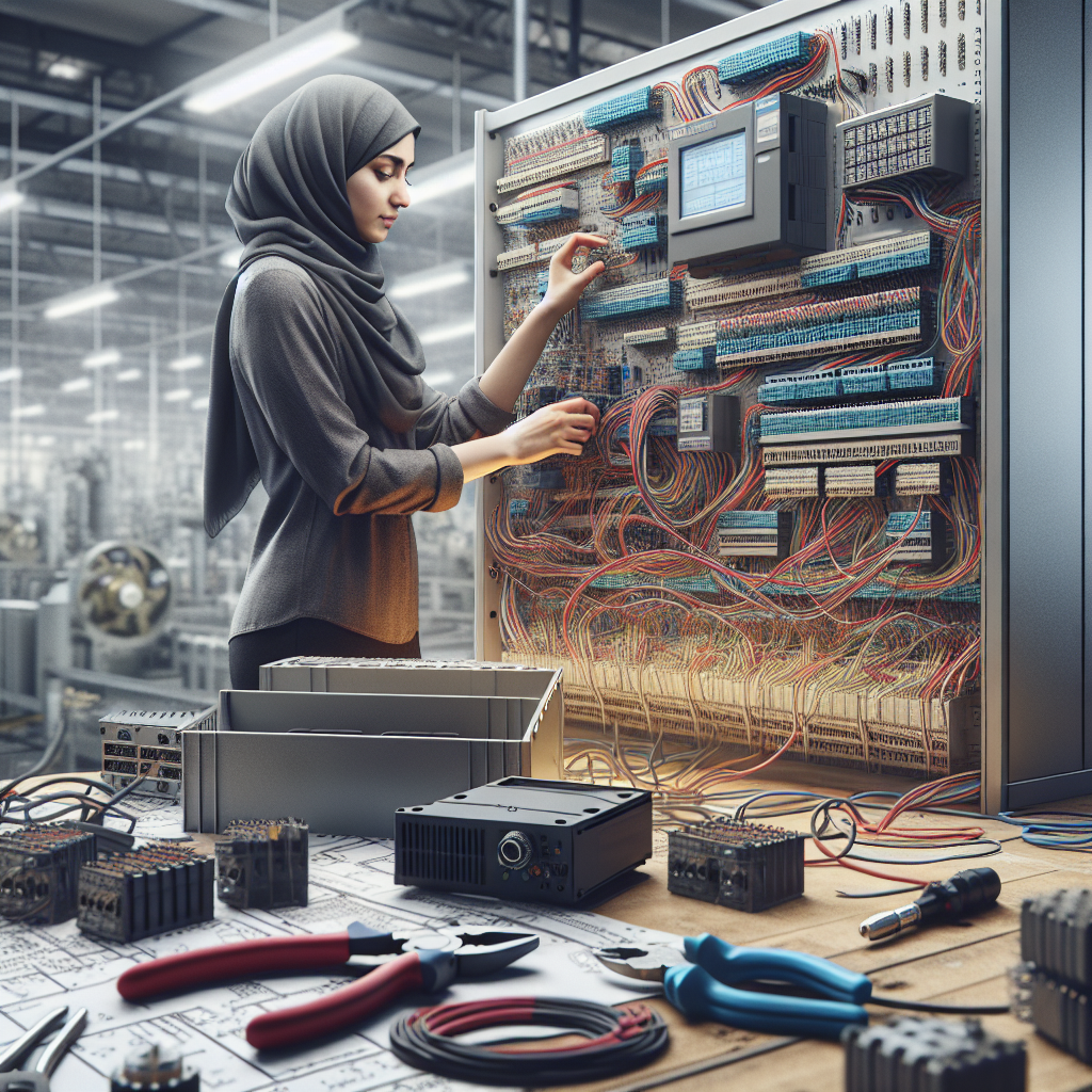 PLC programming - practical illustration and example