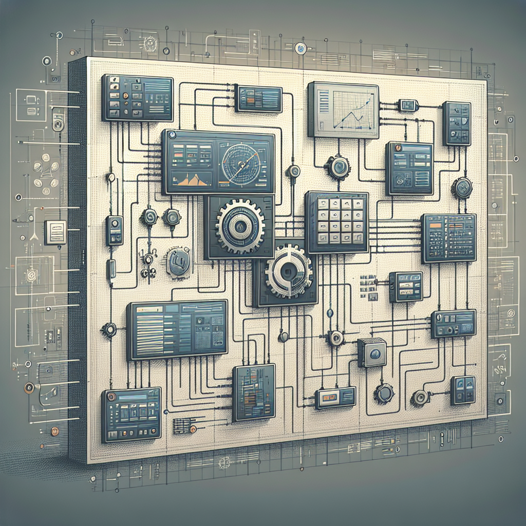 PLC programming - technical diagram and overview