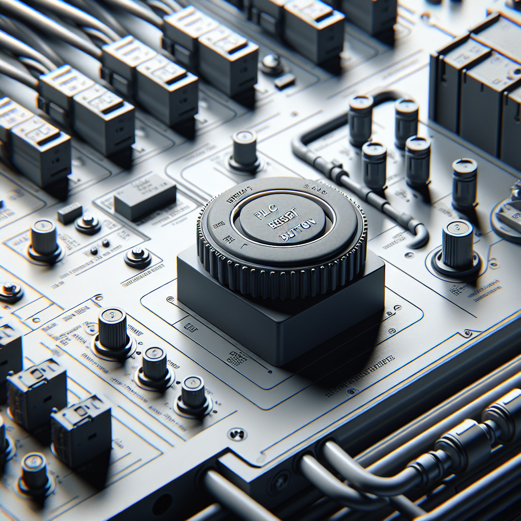 PLC reset button - technical diagram and overview