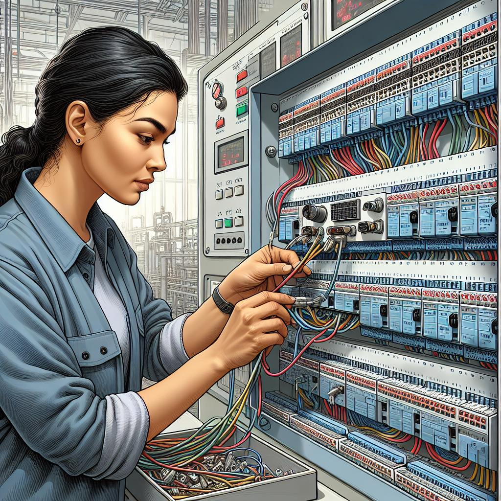 PLC Wiring - practical illustration and example